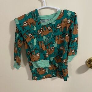 Little Sleepies two piece Sloths